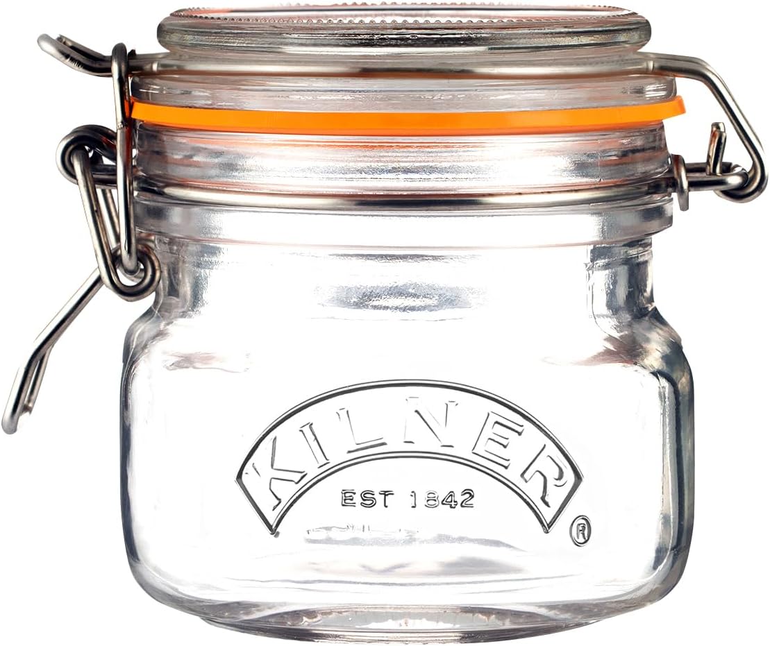 Kilner Square Clip Top Jar 0.25lt