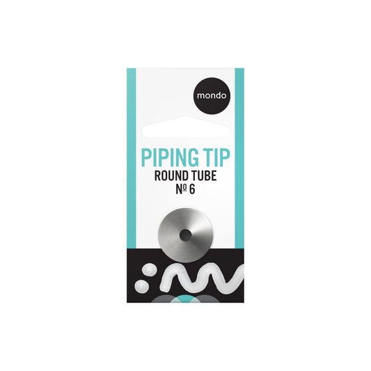 Mondo Round Piping Tip #6