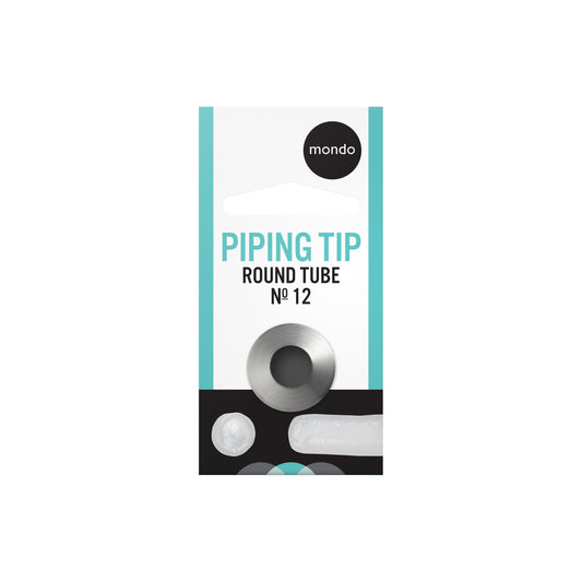 Mondo Round Piping Tip #12
