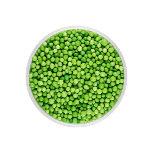 Over The Top Non Pareils Sprinkles - Green 60g