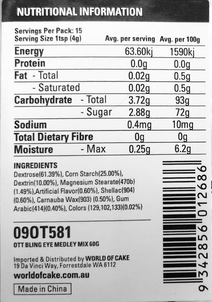 Over The Top Eye Medley Mix 60g