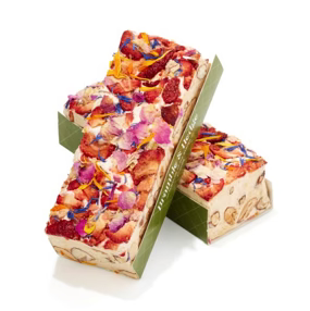 Strawberry, Elderflower & Belgian White Chocolate Nougat 150g