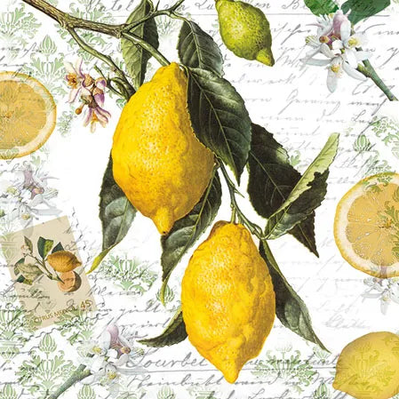 Luncheon Napkin Lemon
