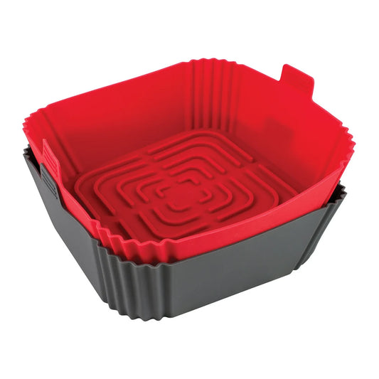 Avanti Air Fryer Silicone Insert Large Square Set 2