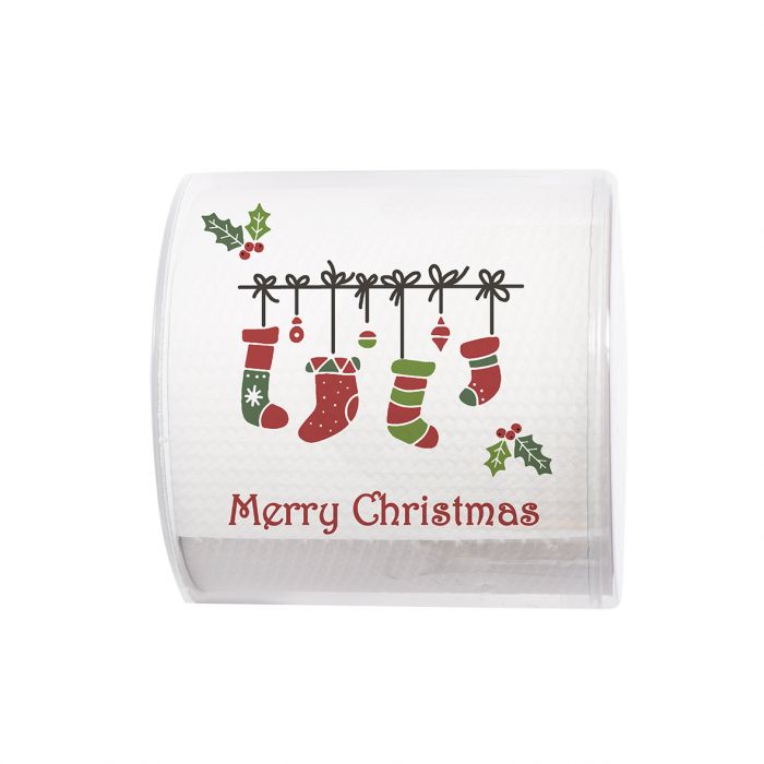 Christmas Toilet Paper - Xmas Stockings