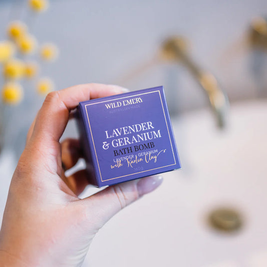 Bath Bomb Lavender & Geranium