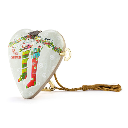 Musical Art Heart | Our First Christmas