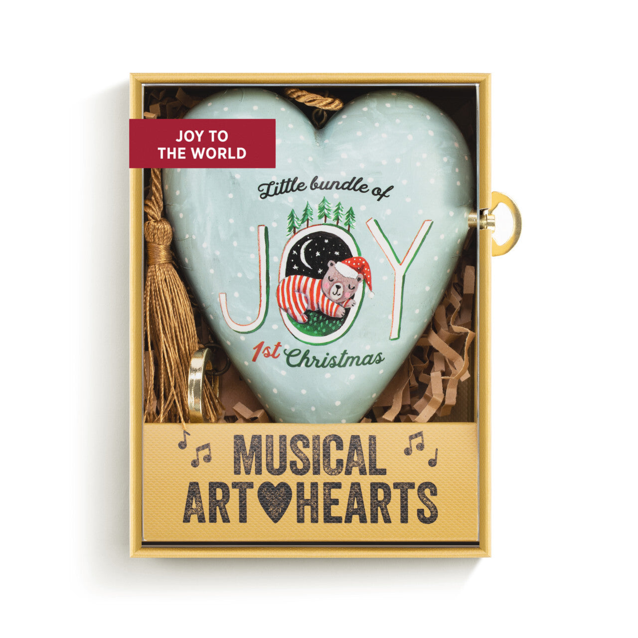 Musical Art Heart | Child's First Christmas