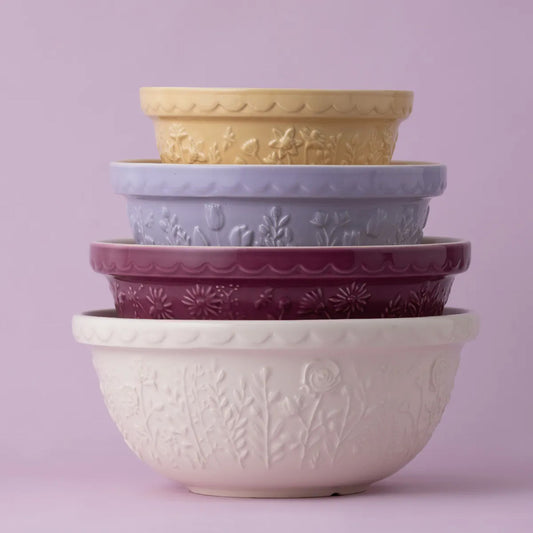 Mason Cash In the Meadow Tulip Mixing Bowl - Lilac 24cm | 2.0lt