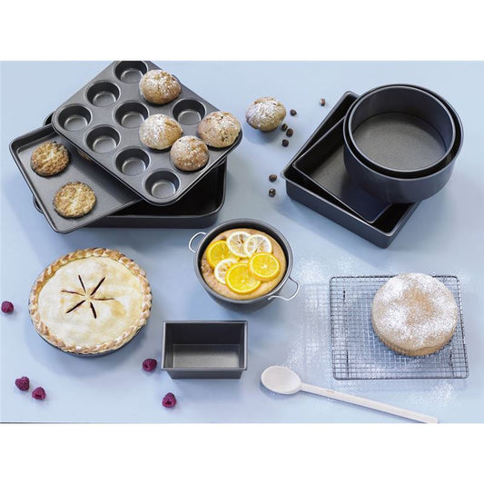 Individual Round Fluted Tart Tin s/2