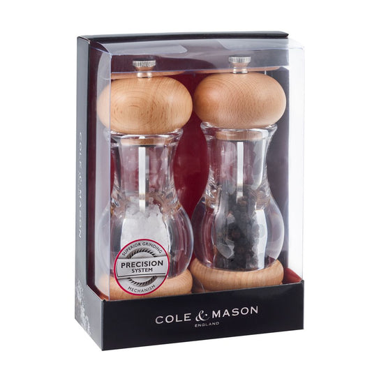 105 Salt & Pepper Beech Wood Mill Set