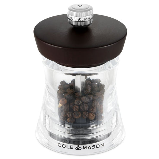 Holborn Black Wood Pepper Mill