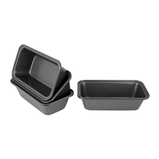 Mini Loaf Pan 15x8.5x4.5cm Set 4
