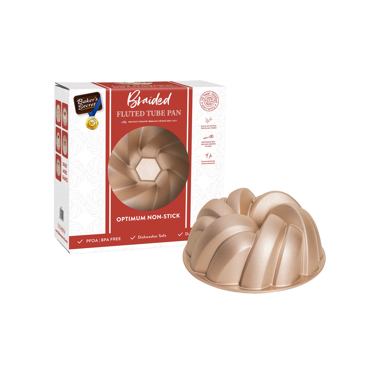 Braided Fluted Tube Pan