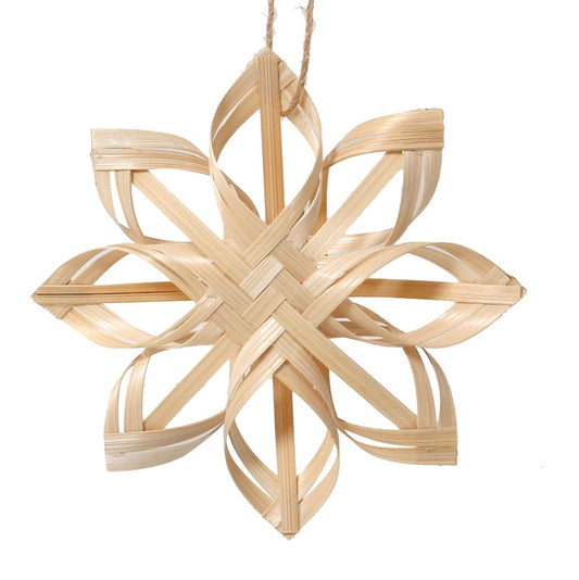 Hanging Woven Snowflake
