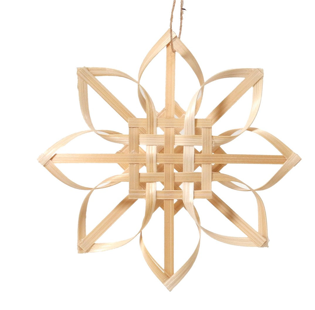 Hanging Woven Snowflake