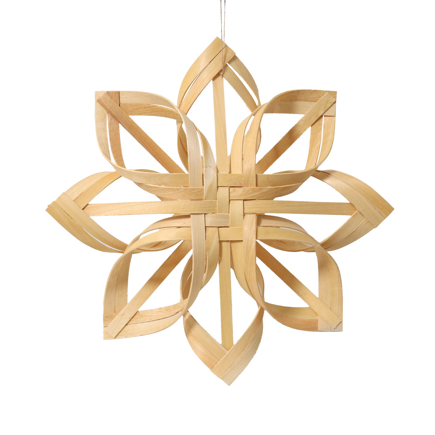Hanging Woven Snowflake Large