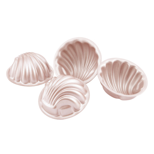 Mini Madeleine Shell Pan 7.4cm - Set 4