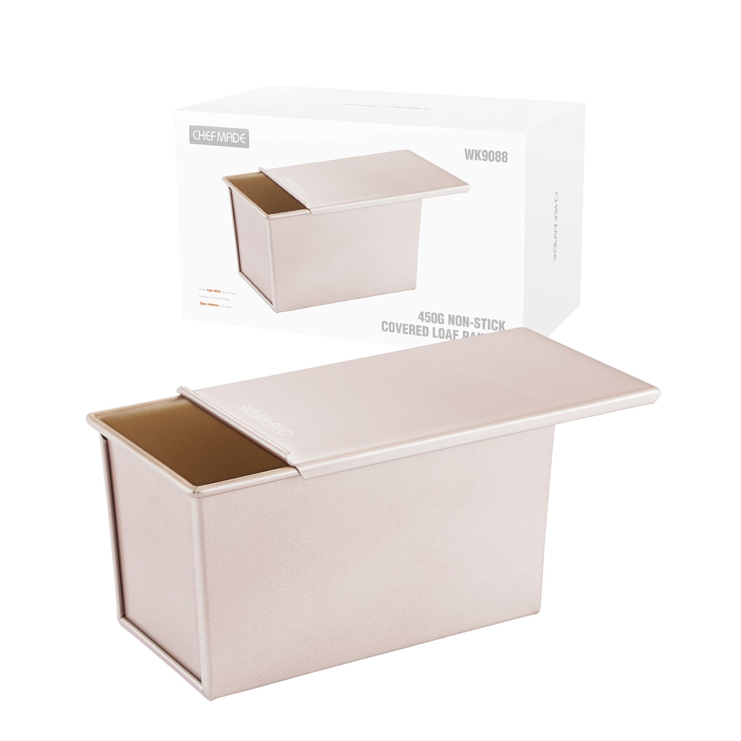 Loaf Pan with Cover 450g - 21cm