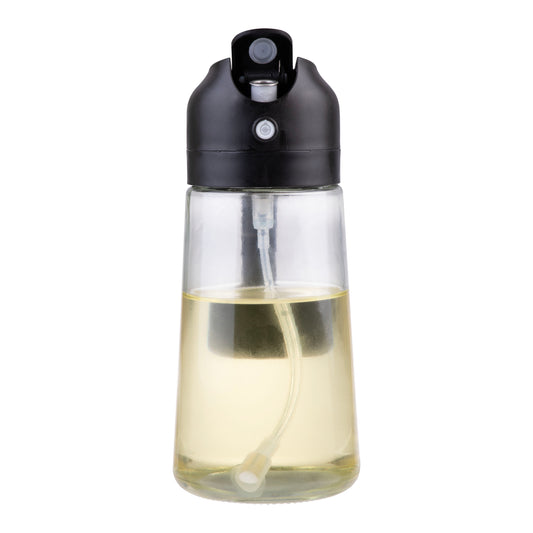 Dual Function Oil Sprayer & Pourer | Black