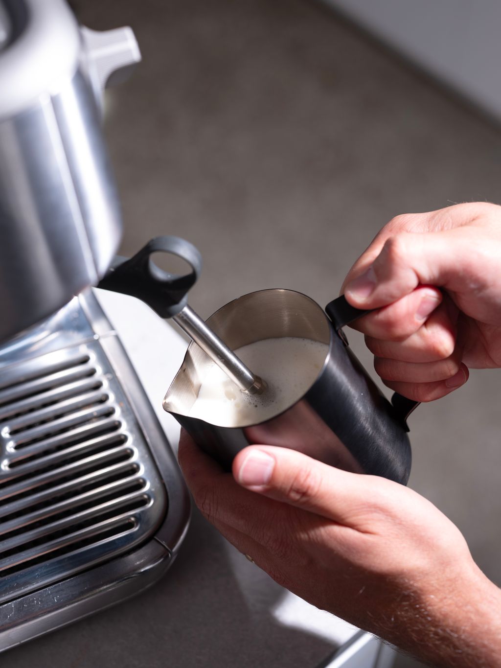 Steaming Pitcher Milk Jug S/S Black PVD