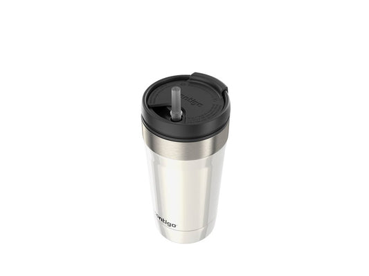 Uptown Dual Sip Tumbler 473ml | White
