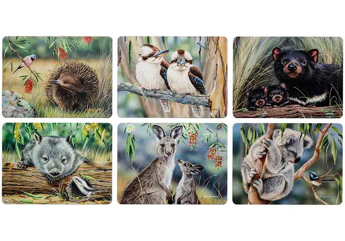 Fauna of Australia Placemats 6pk