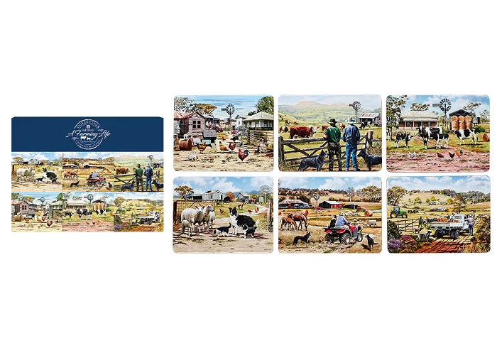 A Farming Life Placemats 6pk