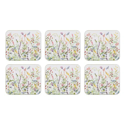Wildflowers Coasters 6pk