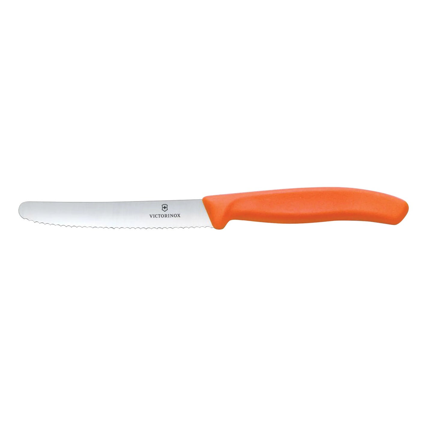 Victorinox Steak & Tomato Knife Wavy Edge | New Orange