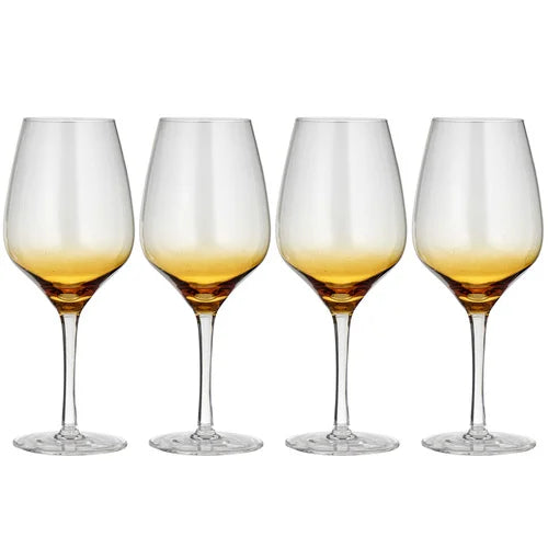 Prism Wine Glasses | Amber