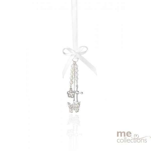 Butterfly Diamante with Beads