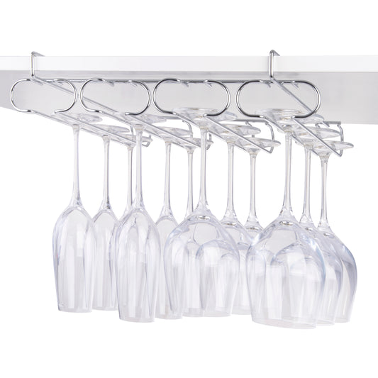 Undershelf 4 Rail Stemware Rack