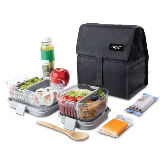 Freezable Classic Lunch Bag - City Charcoal