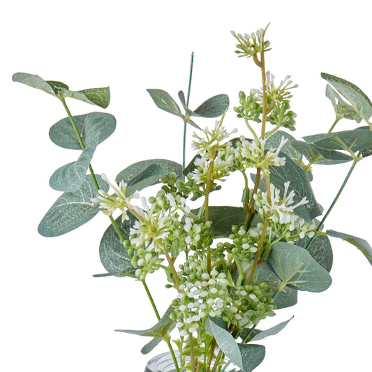 Foliage Mix Glass Vases