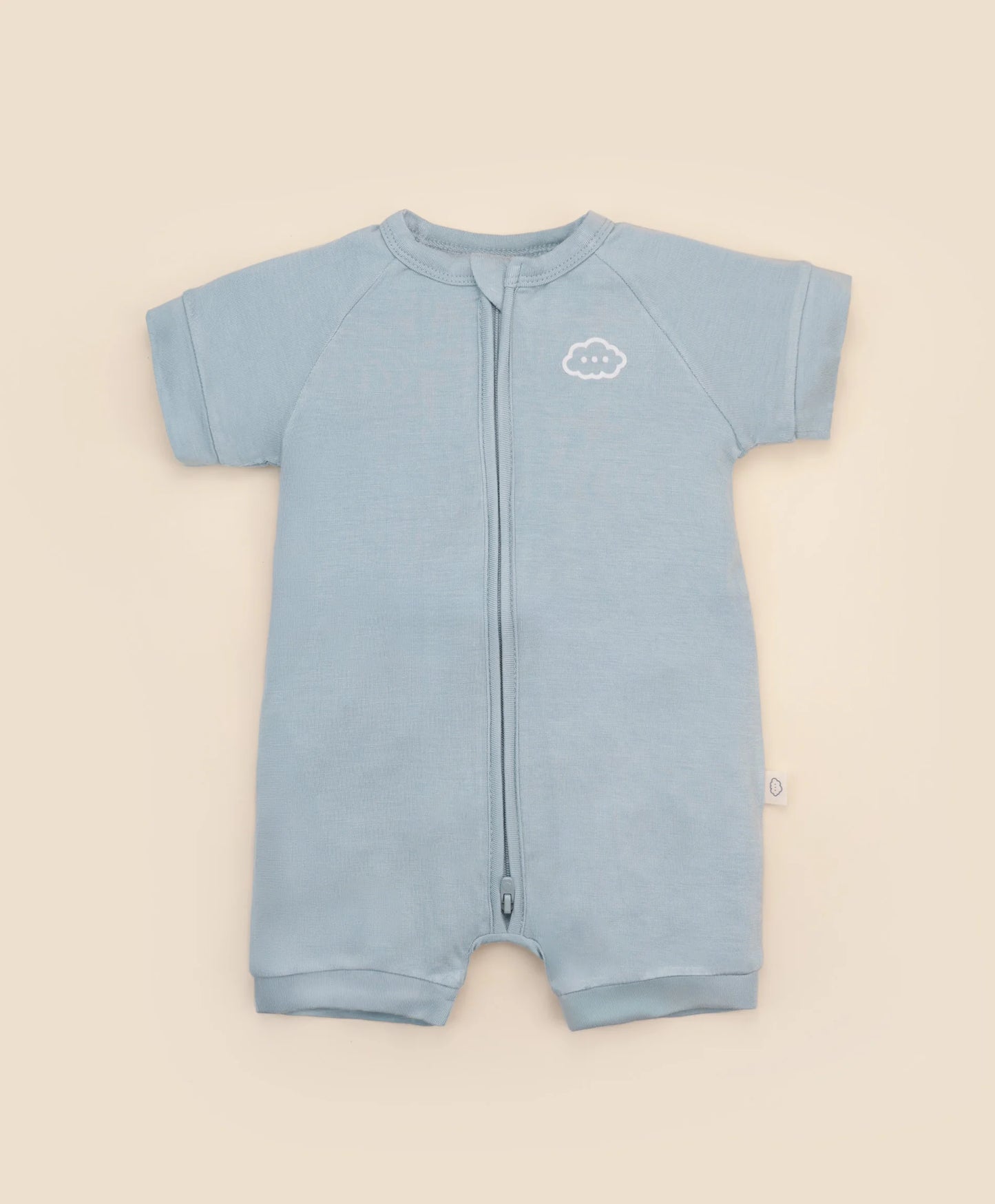 Romper - Bamboo Zip | Dusk Blue