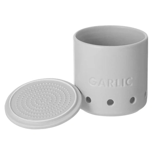 Essentials Garlic Vault - White