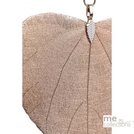 Leaf Heart Shape | Rose Gold