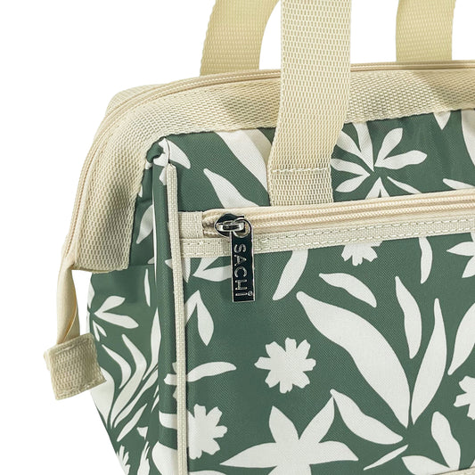 Sachi Style 34 Insulated Lunch Bag - Sage Wildflower