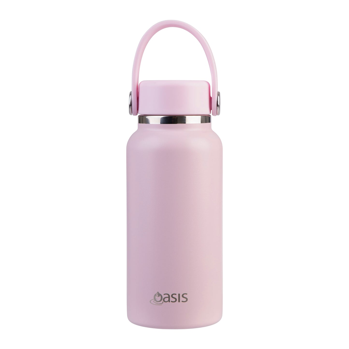Oasis 'Mini' Drink Bottle S/S Double Walled 300ml | Pink Lemonade