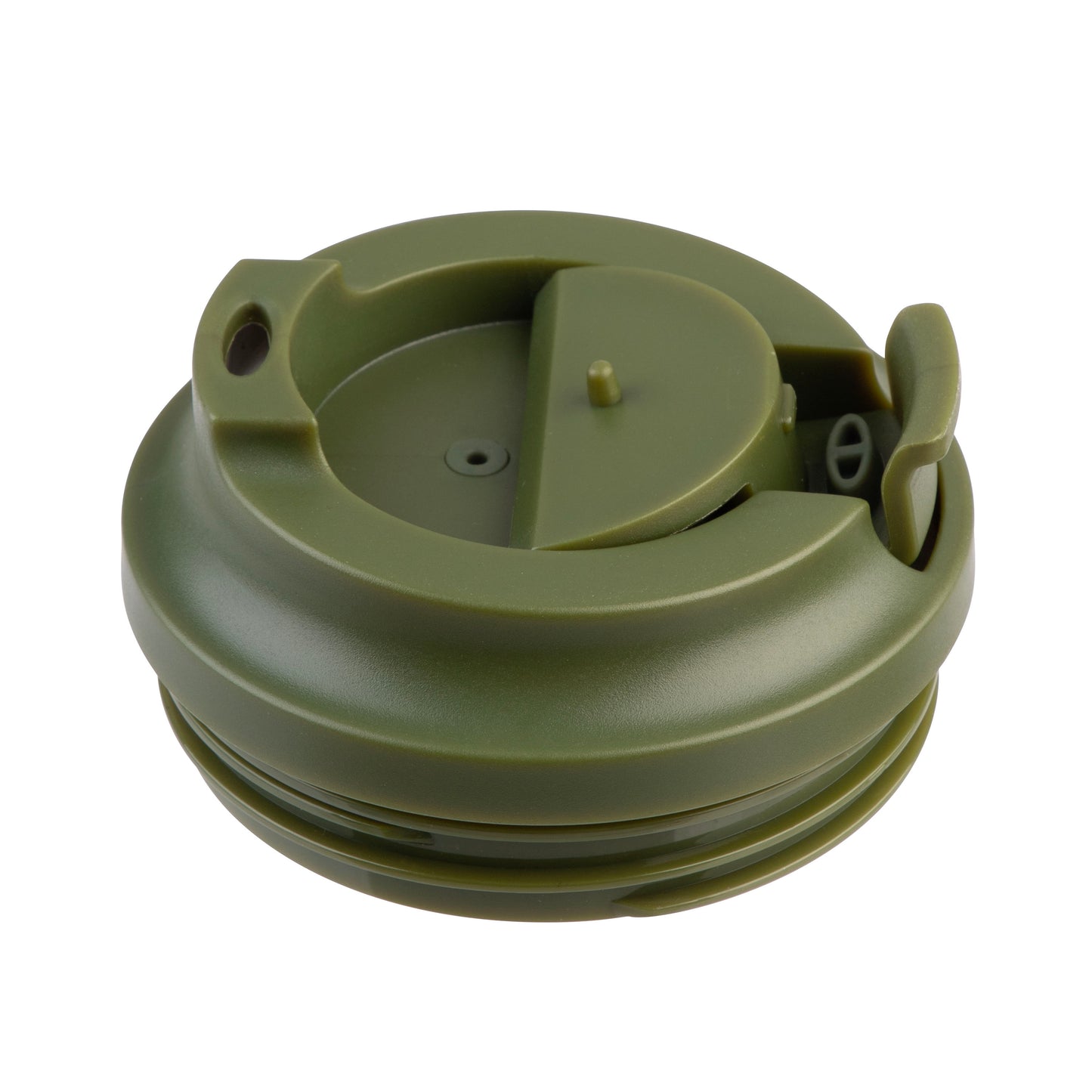 Ceramic Lined S/S Double Wall Coffee Cup | Forest Green 235ml