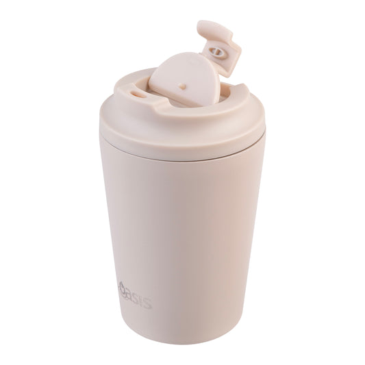 Ceramic Lined S/S Double Wall Coffee Cup | Oat 360ml