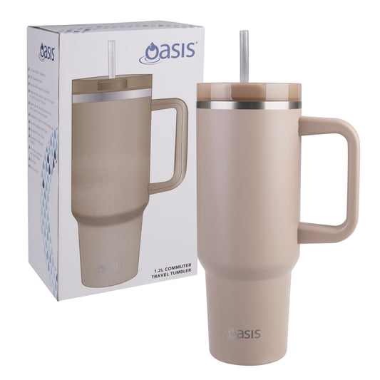 Commuter Travel Tumbler S/S Double Wall 1.2lt | Latte