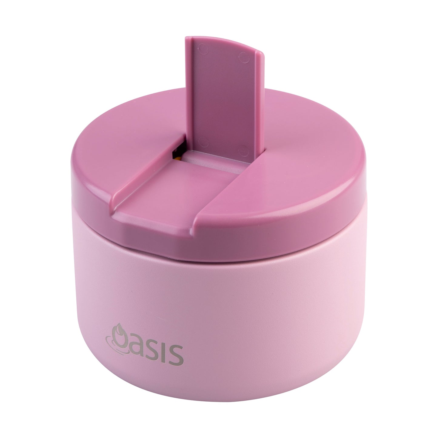 Double Wall S/S Insulated Food Flask w/Quick Release Lid | Blush 300ml