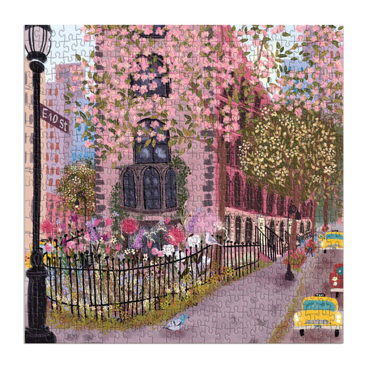 Galison Joy Laforme Blooming Streets Puzzle 500pc