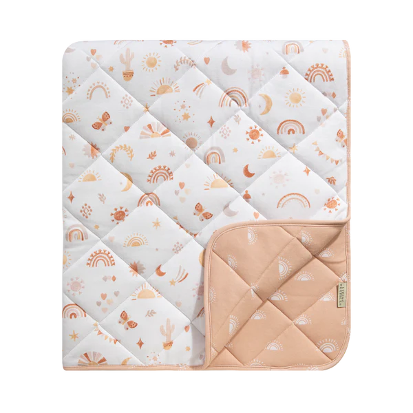 Reversible Cot Comforter - Bohemian Bliss