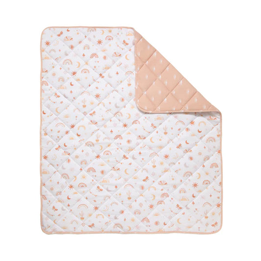 Reversible Cot Comforter - Bohemian Bliss