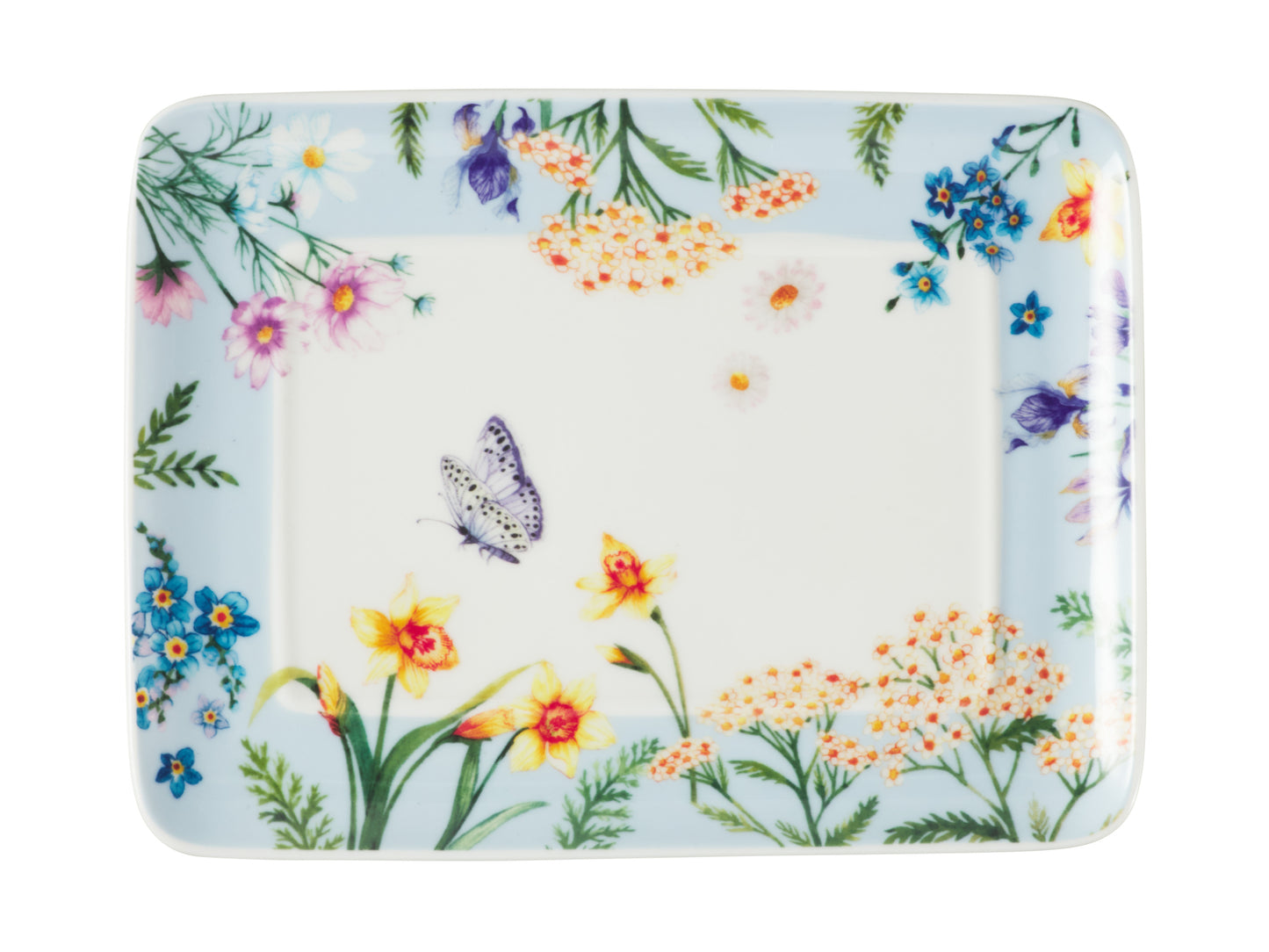 Fluttering Meadow Butter Dish