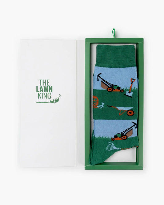 Lawn King Sock Card