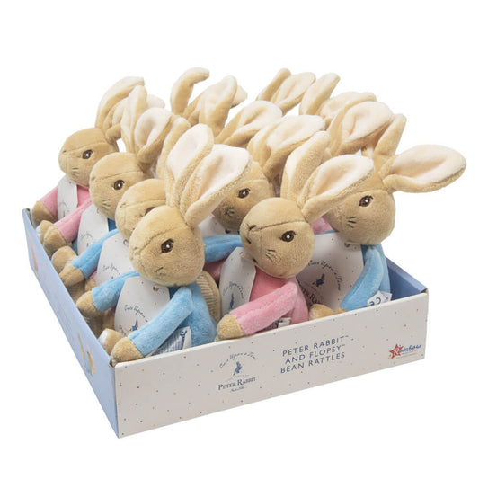 Peter Rabbit & Flopsy Bean Rattle